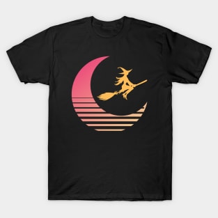 Witch Broom Moon T-Shirt